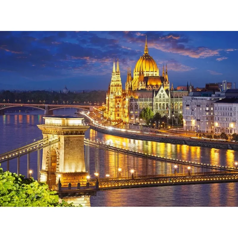 Castorland 2000-Pieces Budapest View At Dusk Puzzle