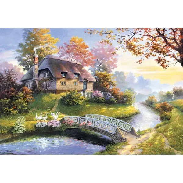 Castorland 1500-Pieces Cottage Puzzle
