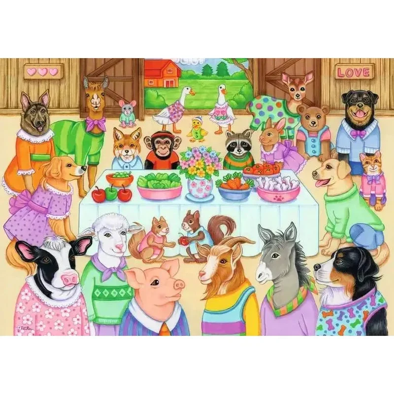 Ravensburger 35pc Barn Party Puzzle