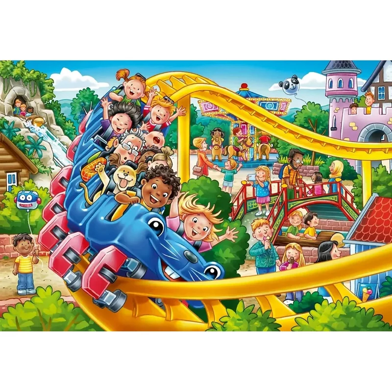 Ravensburger 2x24pc Amusement Park Puzzle