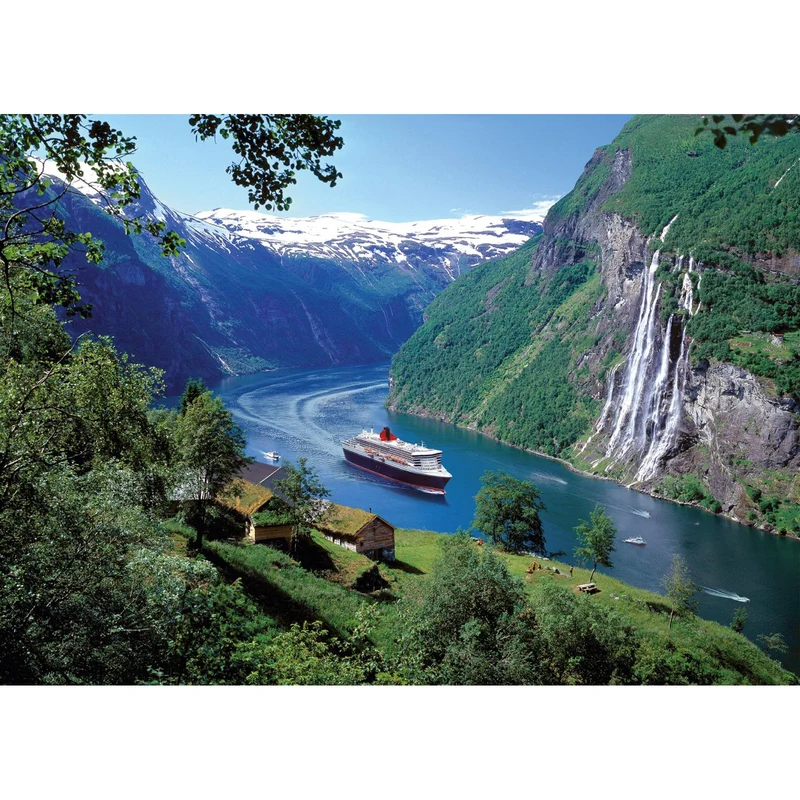 Ravensburger 1000pc Norwegian Fjord Puzzle