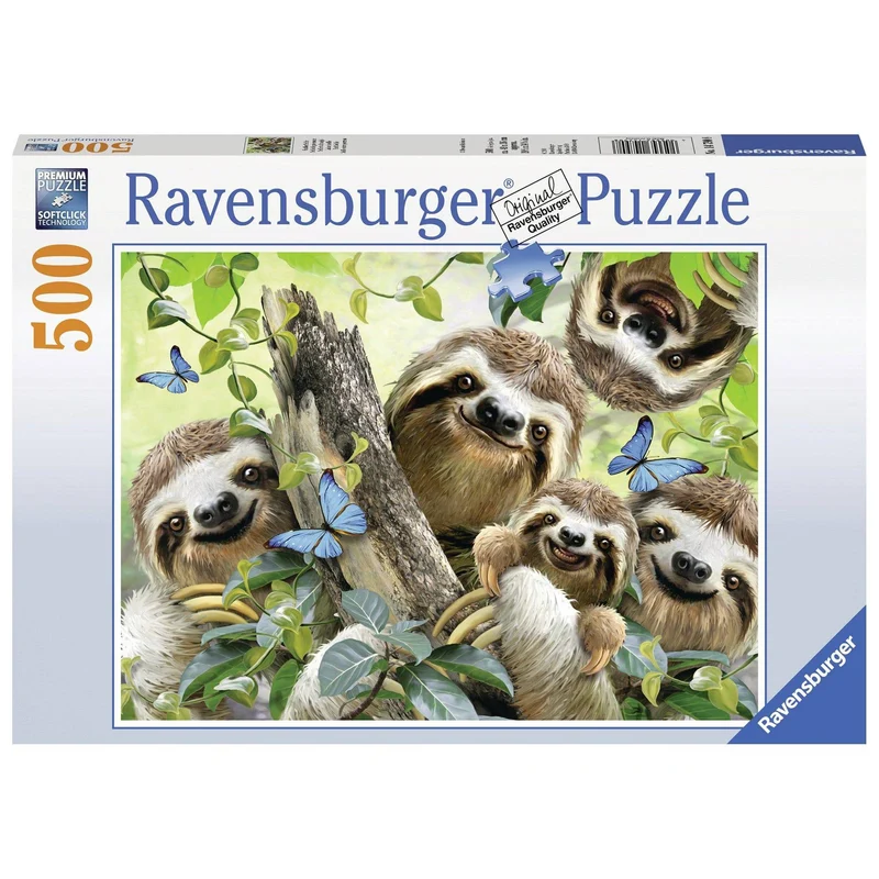 Ravensburger 500pc Sloth Selfie Puzzle