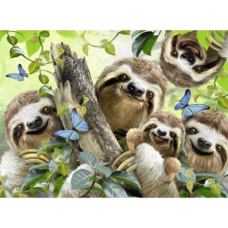 Ravensburger 500pc Sloth Selfie Puzzle
