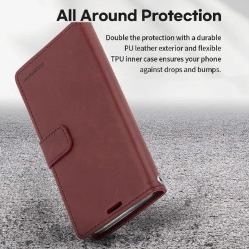 Goospery Bluemoon Diary for iPhone 16 Pro Max - Hot Pink, With Magsafe