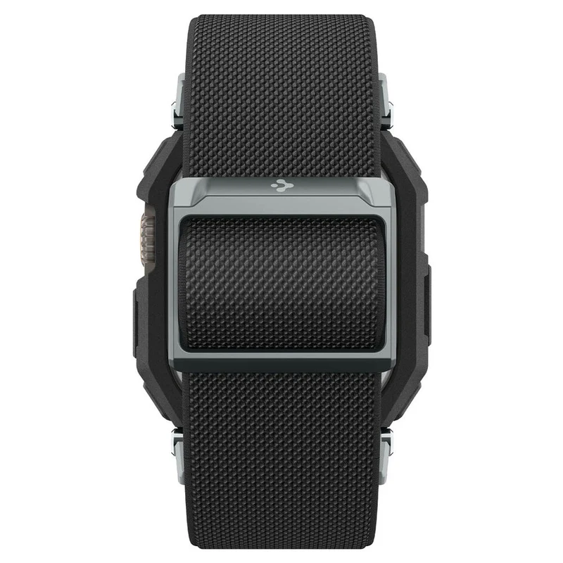 Spigen Apple Watch Ultra 4/3/2/1 49mm Lite Fit Pro Band Case with Screen Protector (Black)