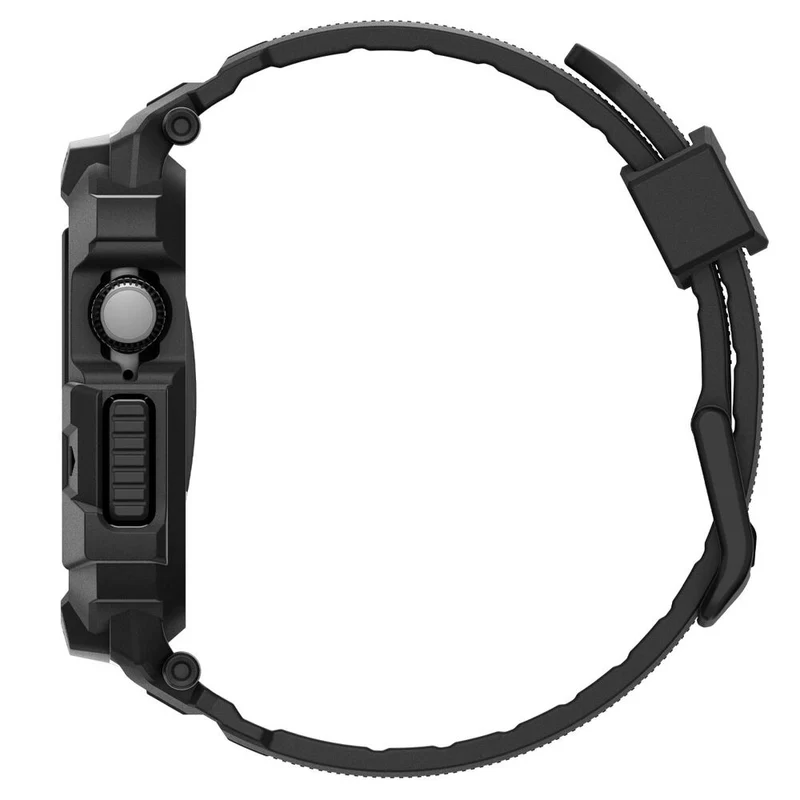 Spigen Apple Watch 10/11 46mm Rugged Armor Pro 2 Band Case (Black)