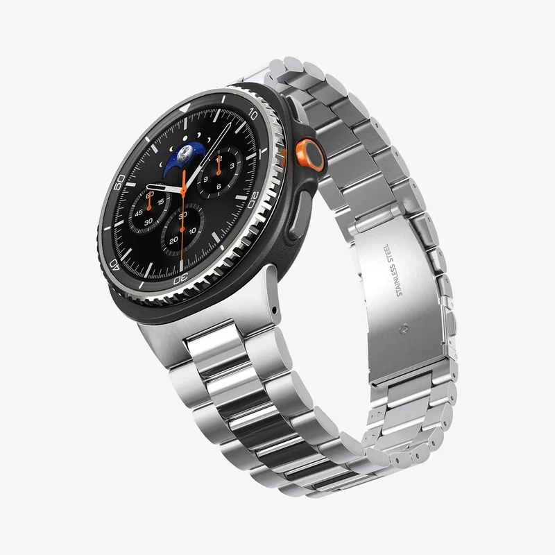 Spigen Galaxy Watch 9 / 8 40mm/44mm/Classic 46mmModern Fit 316L Band (Silver)