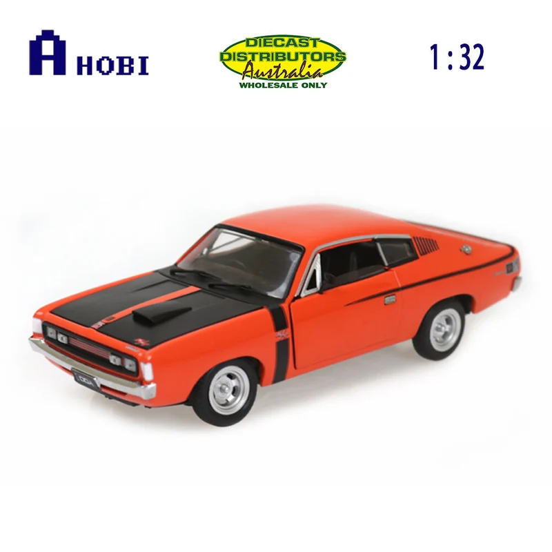 DDA 1:32 Scale Orange E38 Valiant Charger Diecast Car Model