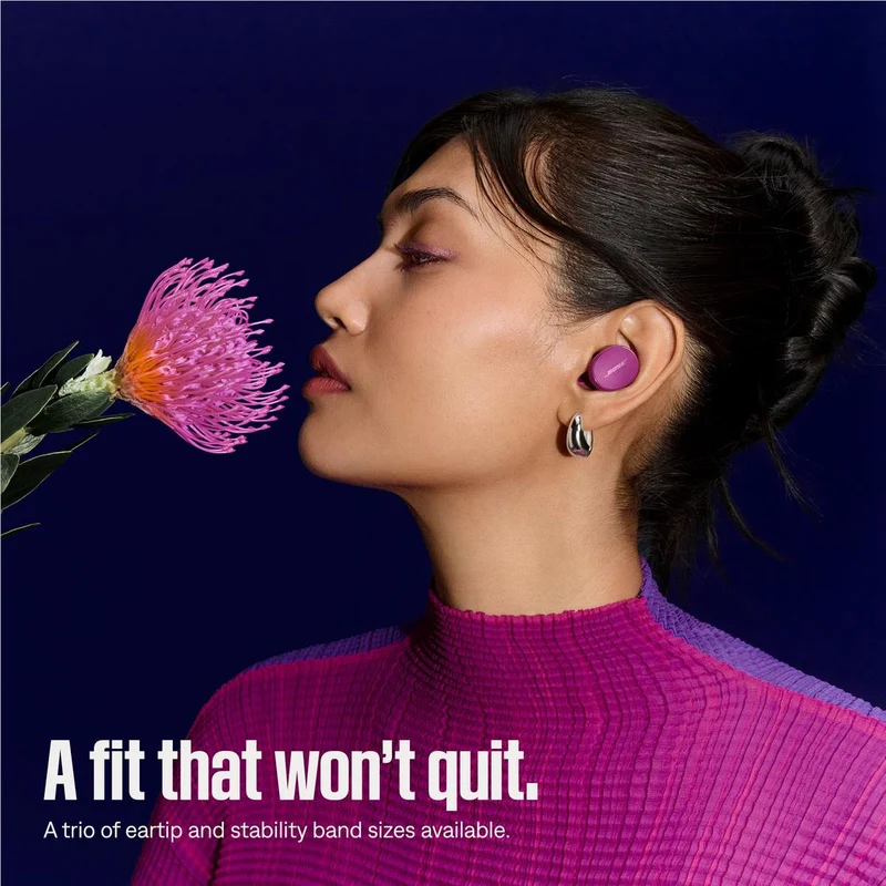 Bose QuietComfort Earbuds (Rosewood Mauve)