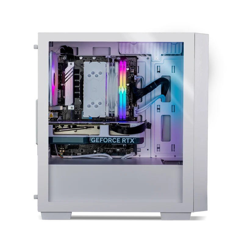 Thermaltake Genesis PRO V4 Snow Gaming Desktop PC ( Intel 12400F / RTX 3050 / 16GB RAM)