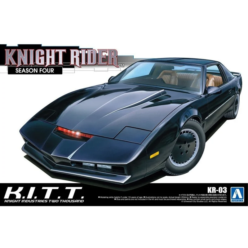 Aoshima 1/24 Knight Rider Knight 2000 K.i.t.t. Season IV
