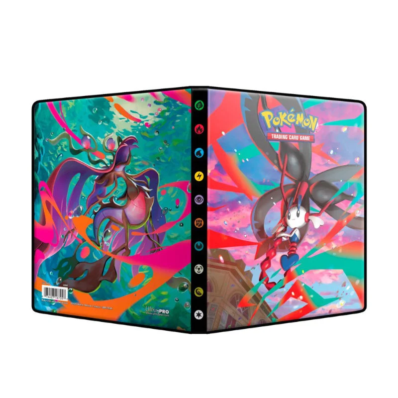 Pokemon Ultra Pro TCG Mega Evolution Chaos Rising 4PKT Portfolio