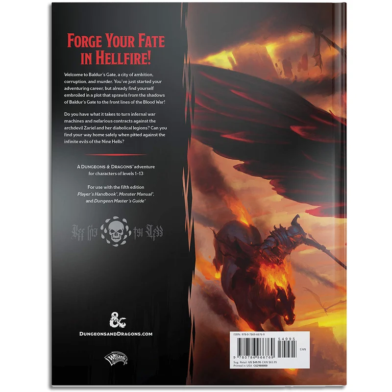 Wizkids D&D Baldurs Gate Descent Into Avernus