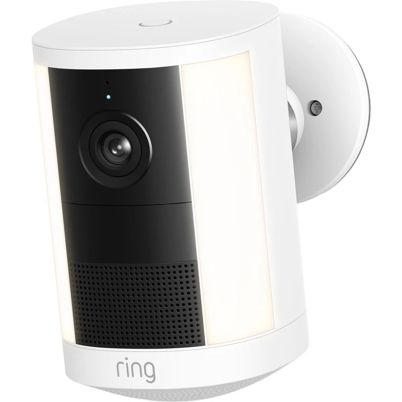 Ring Spotlight Cam 2K (2nd Gen) Battery Powered Security Camera (White) [2 Pack]