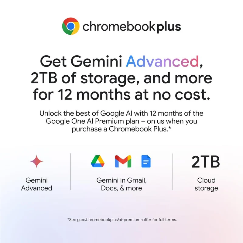HP 15a-nb0009TU 15.6" Full HD Chromebook Laptop with Gemini (128GB/Intel i3)[Ex-Display]