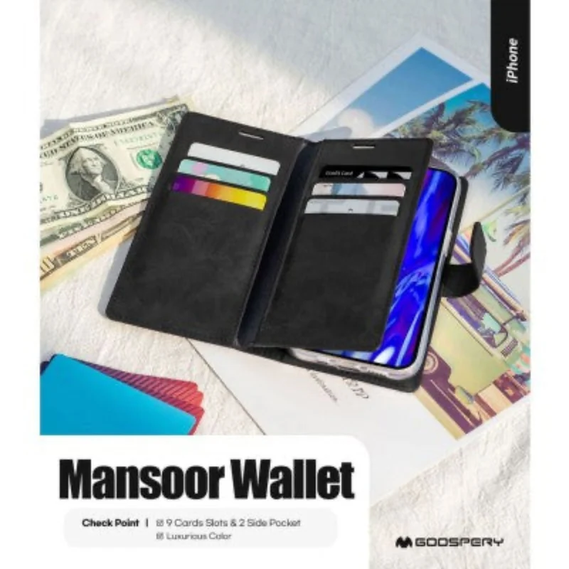 Goospery Mansoor Diary for iPhone 16 Pro - Red