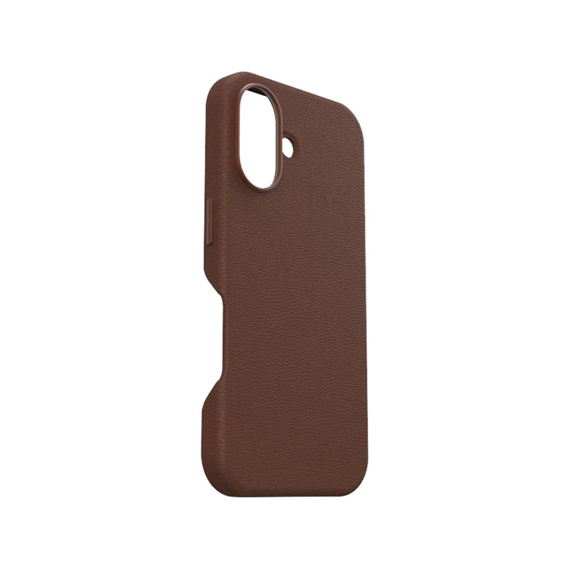 OtterBox Symmetry Cactus Phone Case for iPhone 16 - Rich Adobe - Brown