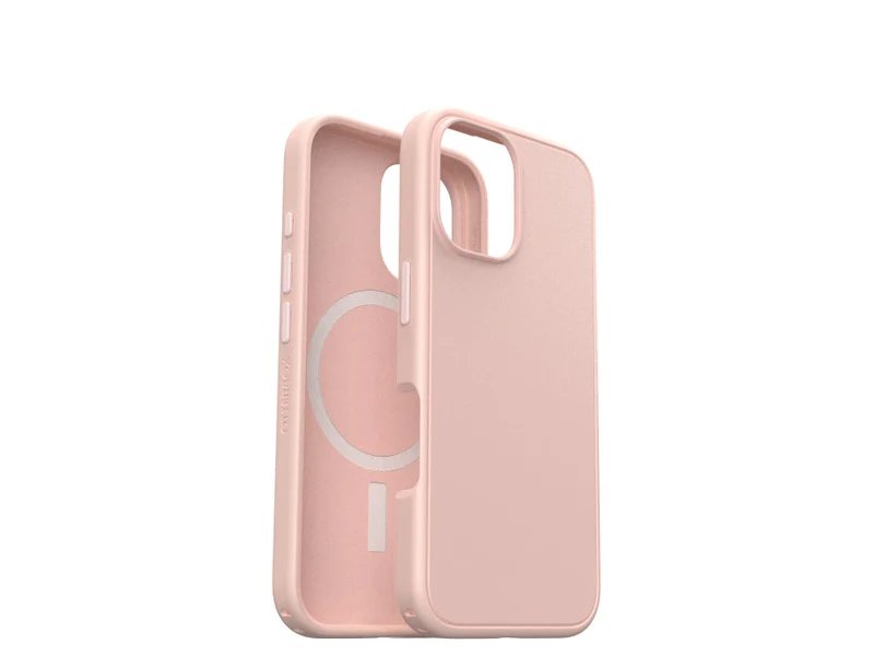 OtterBox Symmetry MagSafe Compatible Phone Case for iPhone 16 (Rose Pink)