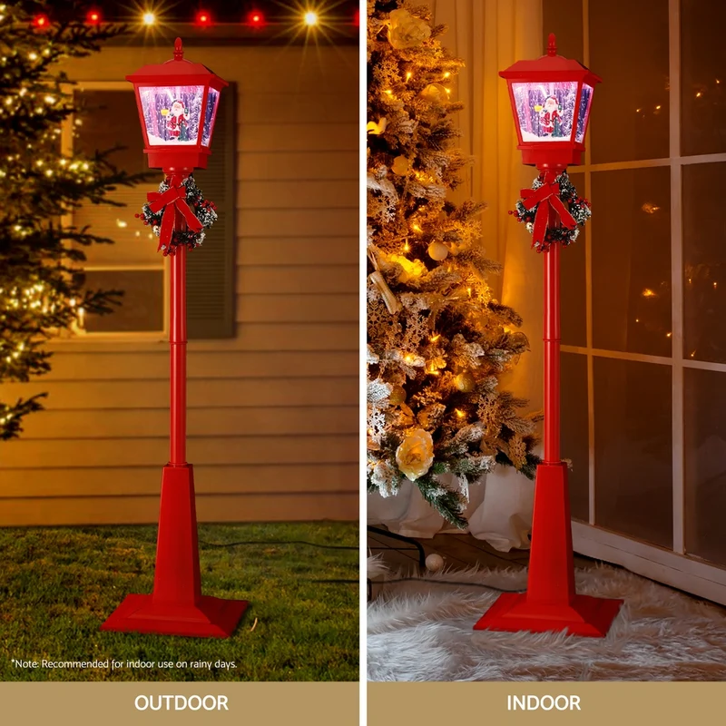 Jingle Jollys 1.8M Christmas Lamp Post Lights LED Outdoor Decorations