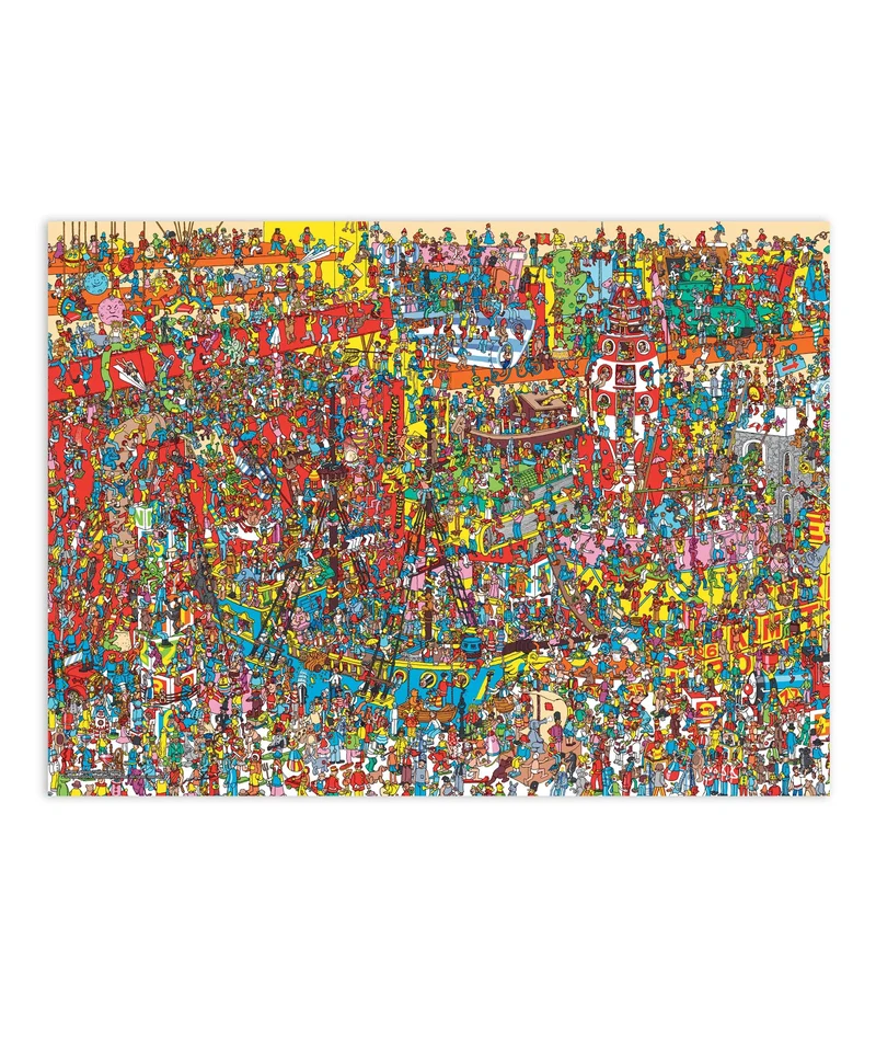 Harlington 300pc Wheres Wally Harlington Kids Puzzle