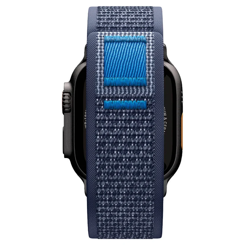 Spigen Apple Watch 49mm 46mm 45mm 44mm 42mm Athlex Air 2 Band (Active Navy Blue)
