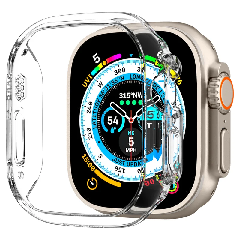 Spigen Apple Watch Ultra 4/3/2/1 49mm Thin Fit Case (Clear)