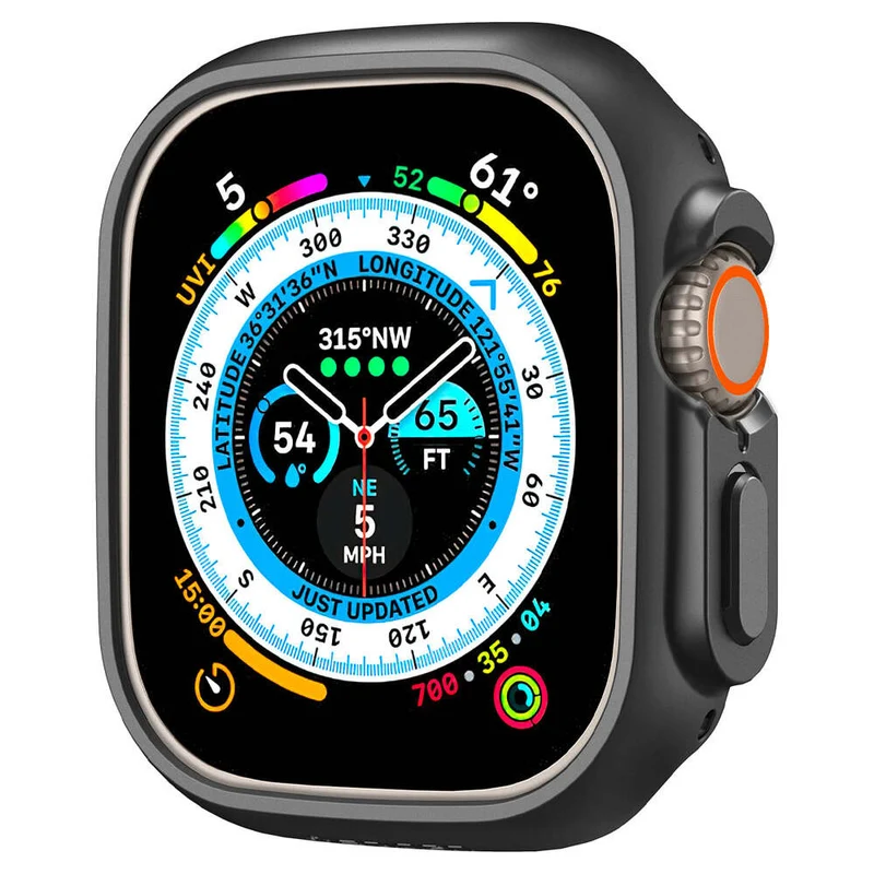 Spigen Apple Watch Ultra 4/3/2/1 49mm Thin Fit Case (Black)