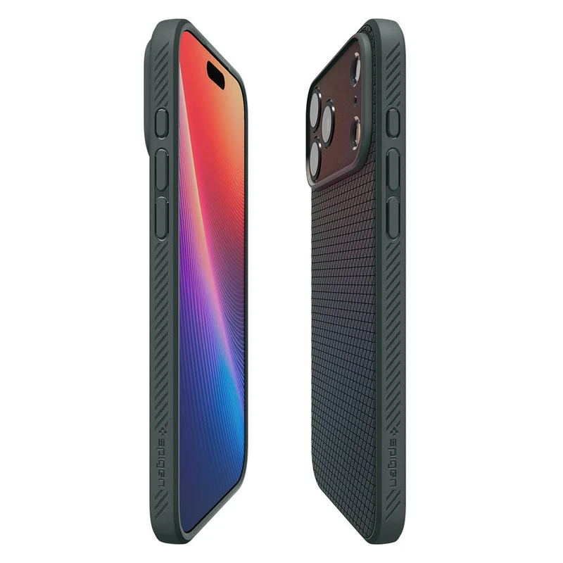 SPIGEN Liquid Air Case for iPhone 18 Pro Max/17 Pro Max (Abyss Green)