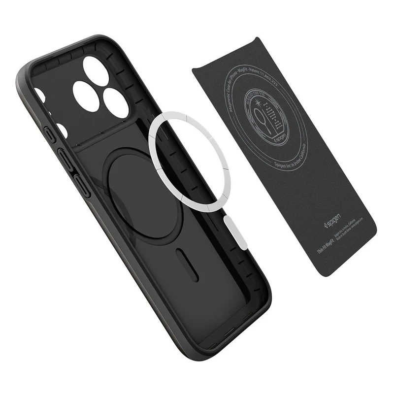 SPIGEN Thin Fit MagSafe Case for iPhone 18 Pro/17 Pro (Black)