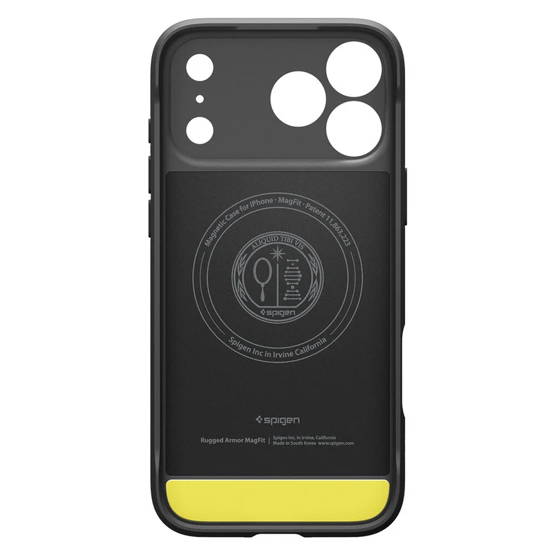 SPIGEN Rugged Armor MagSafe Case for iPhone 18 Pro/17 Pro (Black)