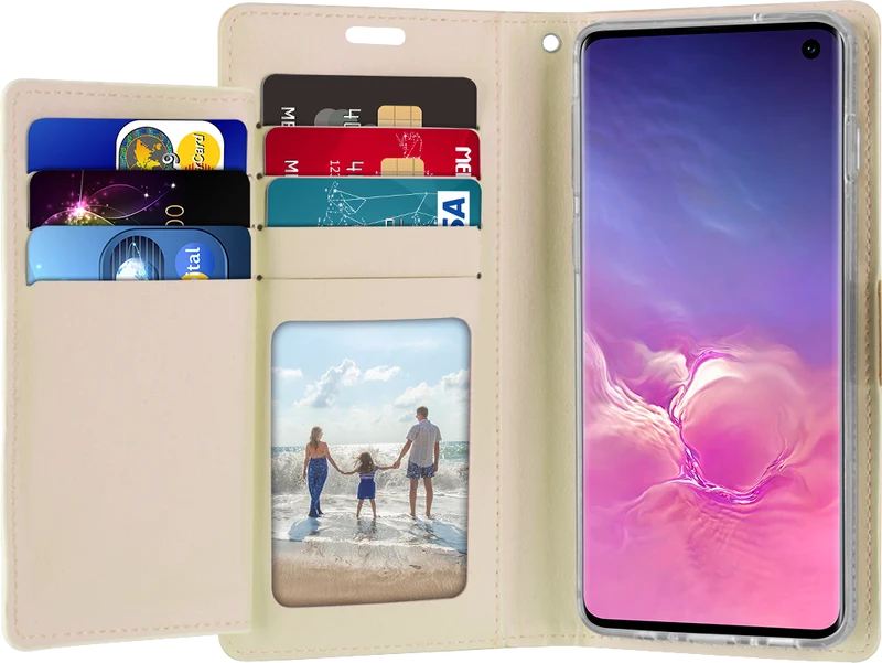 Goospery Rich Diary for iPhone 12 Mini - rose gold