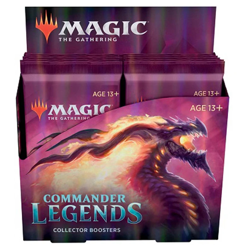Wizards Of The Coast Commander Legends Collectors Booster Box Magic The Gathering