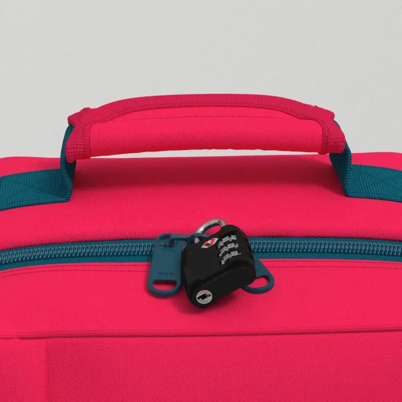 CabinZero Classic 28L Lightweight 0.6kg Carry On Backpack - Miami Magenta