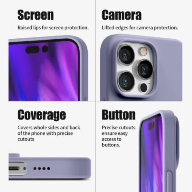 Goospery Silicon for iPhone 16 Pro - Stone