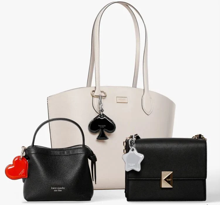 Kate Spade Star Charm Keychain for AirTag