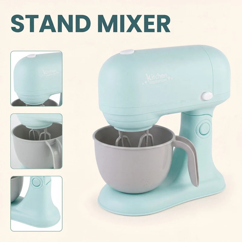 Gem Toys 4 Piece Home Appliance Toy Mixer, Washing Machine, Oven & Dishwasher, With Lights & Sound