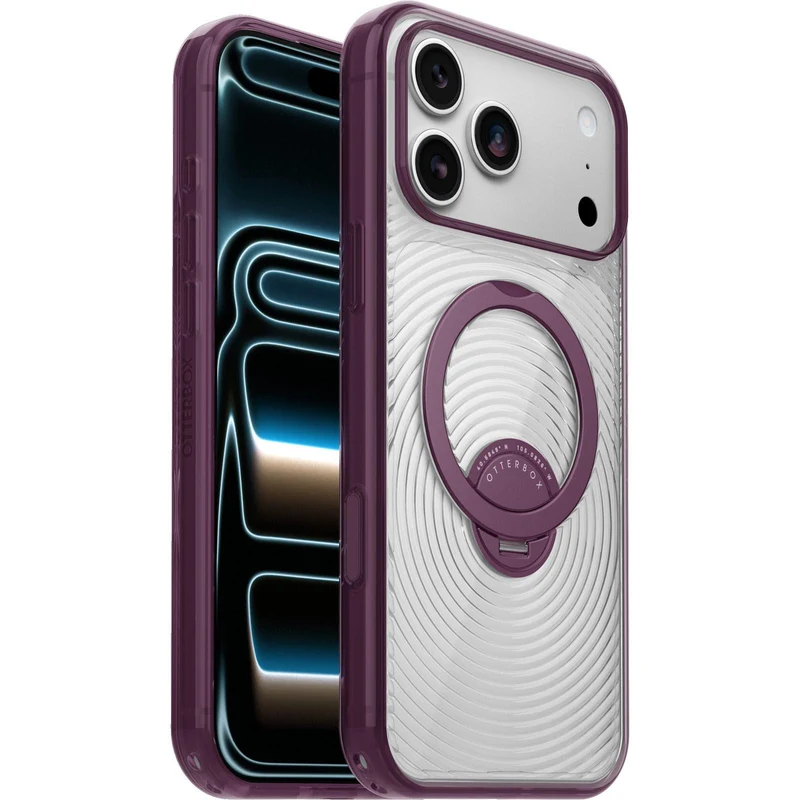 OtterBox Symmetry Magnetic Stand Case for iPhone 18 Pro Max (Purple)