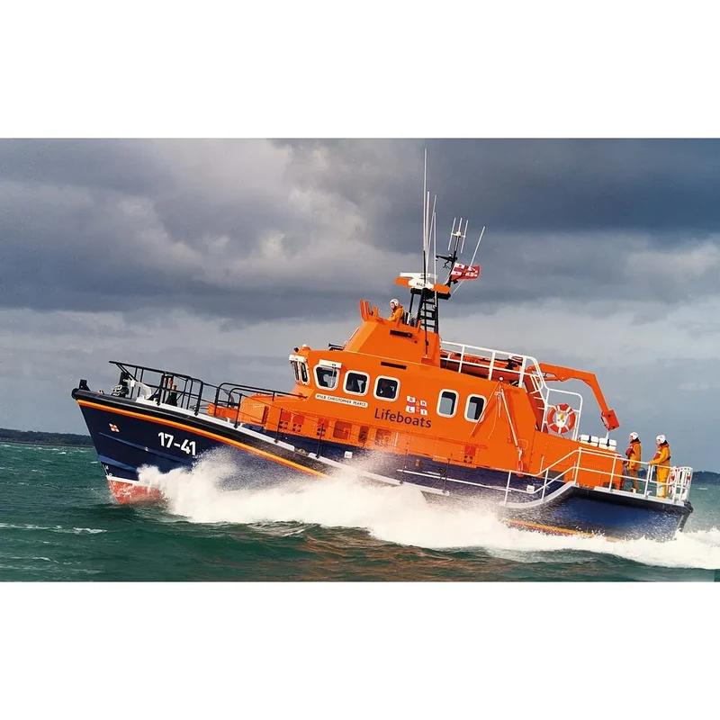 Airfix 1/72 RNLI Severn Class Lifeboat Scaled Plastic Model Kit