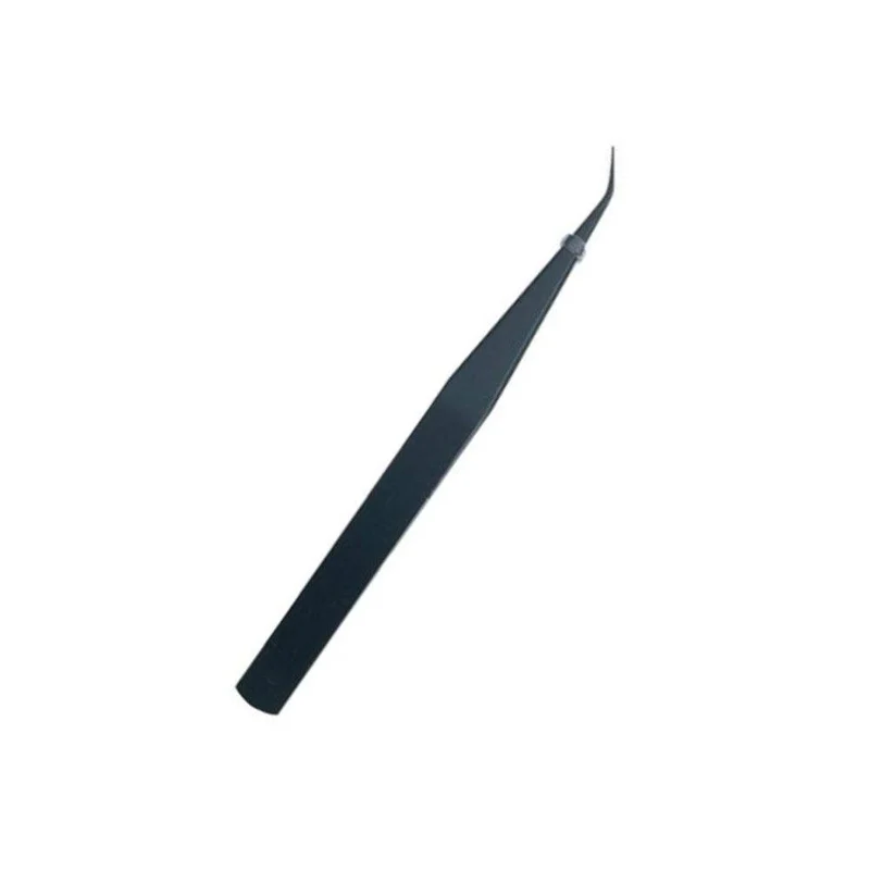 MINESHIMA Cation Coating AA Curved Tweezer 125mm