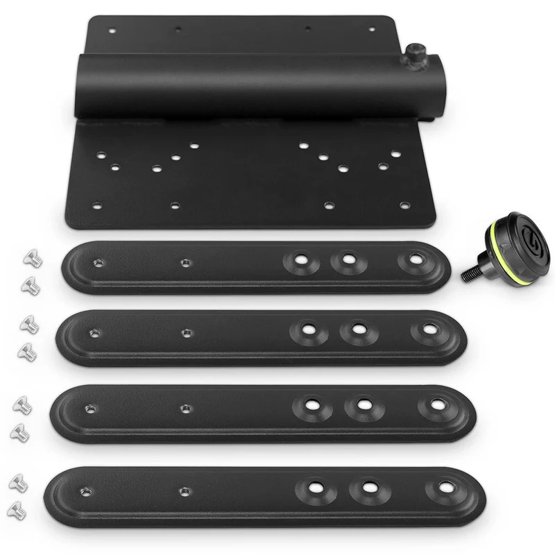 Gravity SAVESA LCD TV Monitor Mount Bracket Holder Storage For 35mm Pole Black