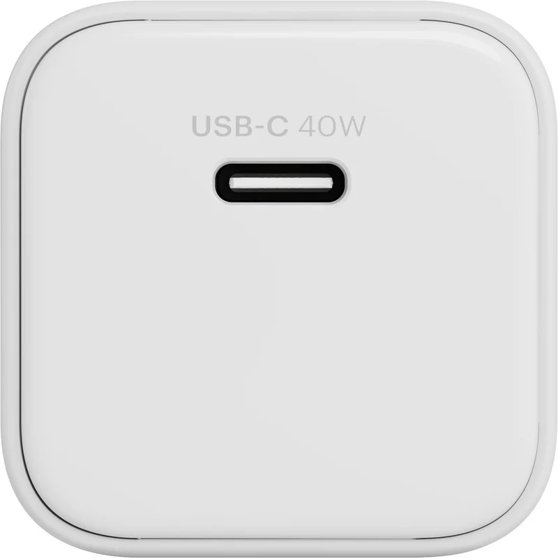 Cygnett Charge & Connect 40W Wall Charger with 1m C-C Cable (White)