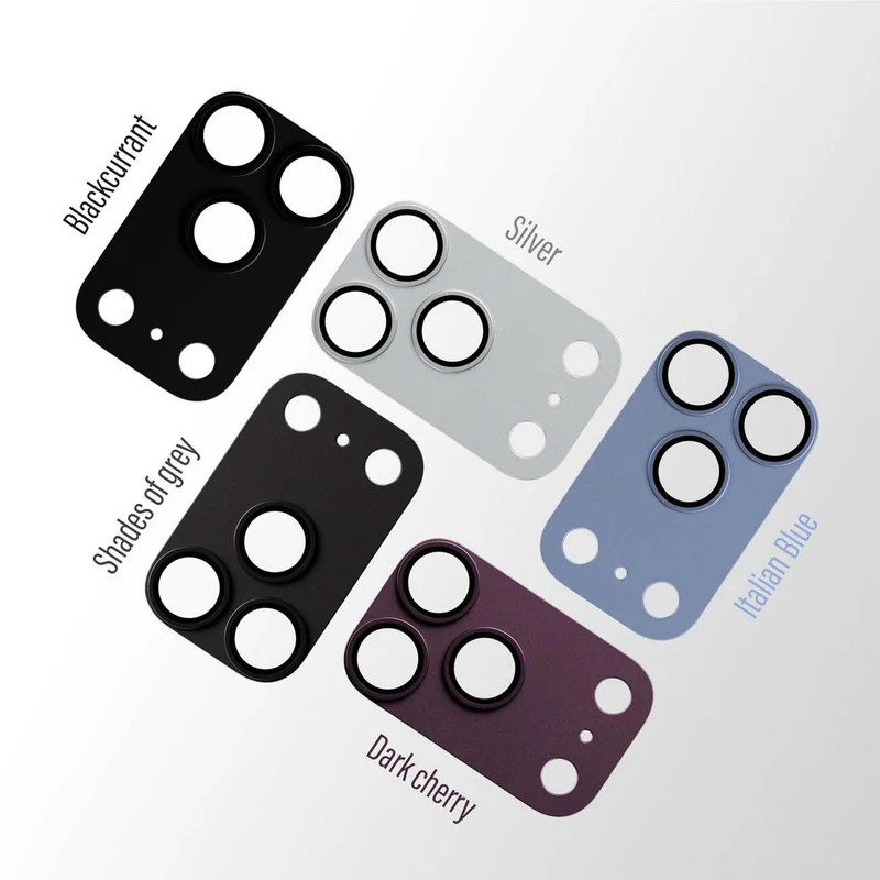 PanzerGlass Fender Camera Protector for iPhone 18 Pro (Dark Cherry)