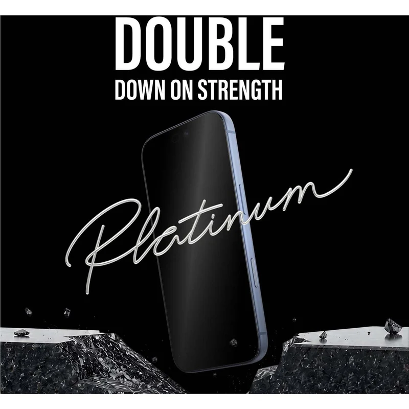 PanzerGlass Platinum Screen Protector for iPhone 18 Pro/17 Pro with FASTFIT IN-A-BOX