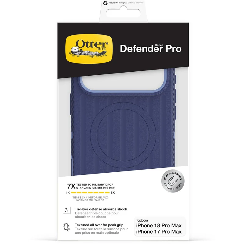 OtterBox Defender Pro Magnetic Case for iPhone 18 Pro Max (Blue)