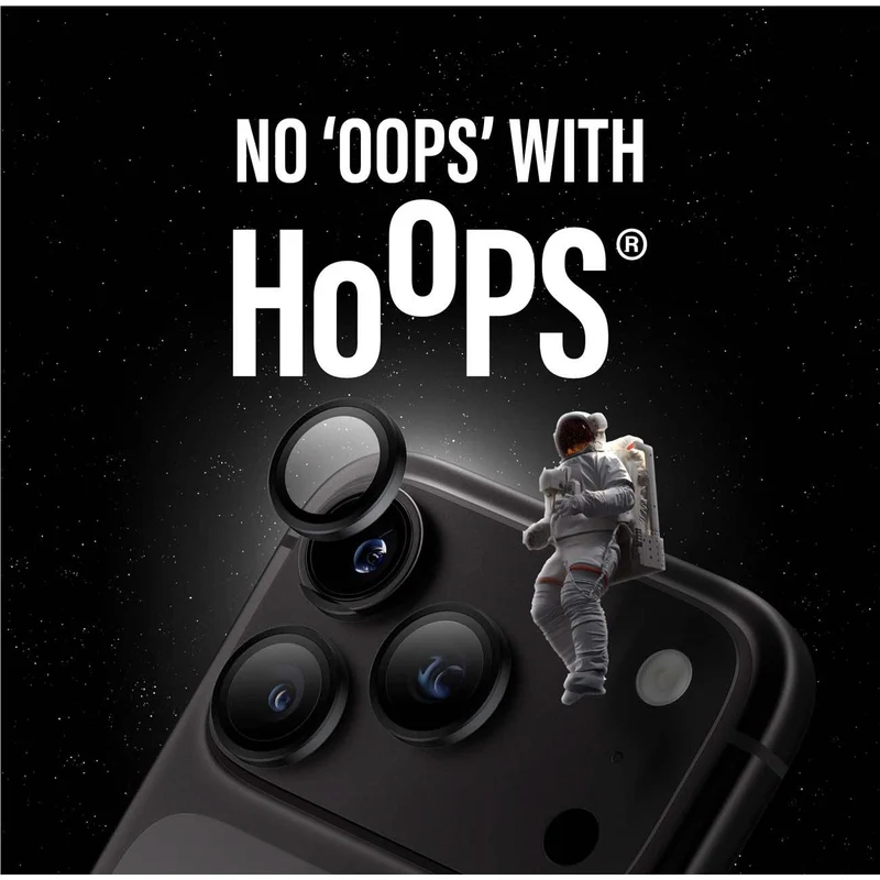 PanzerGlass Hoops Ceramic Camera Lens Protector for iPhone 18 Pro/18 Pro Max