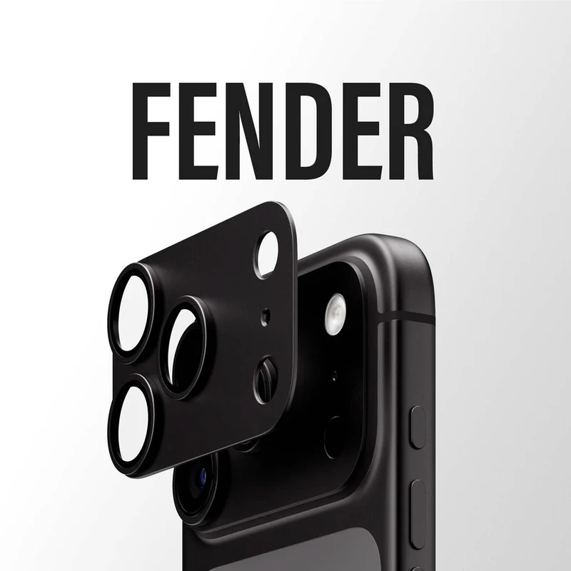 PanzerGlass Fender Camera Protector for iPhone 18 Pro (Shades of Grey)
