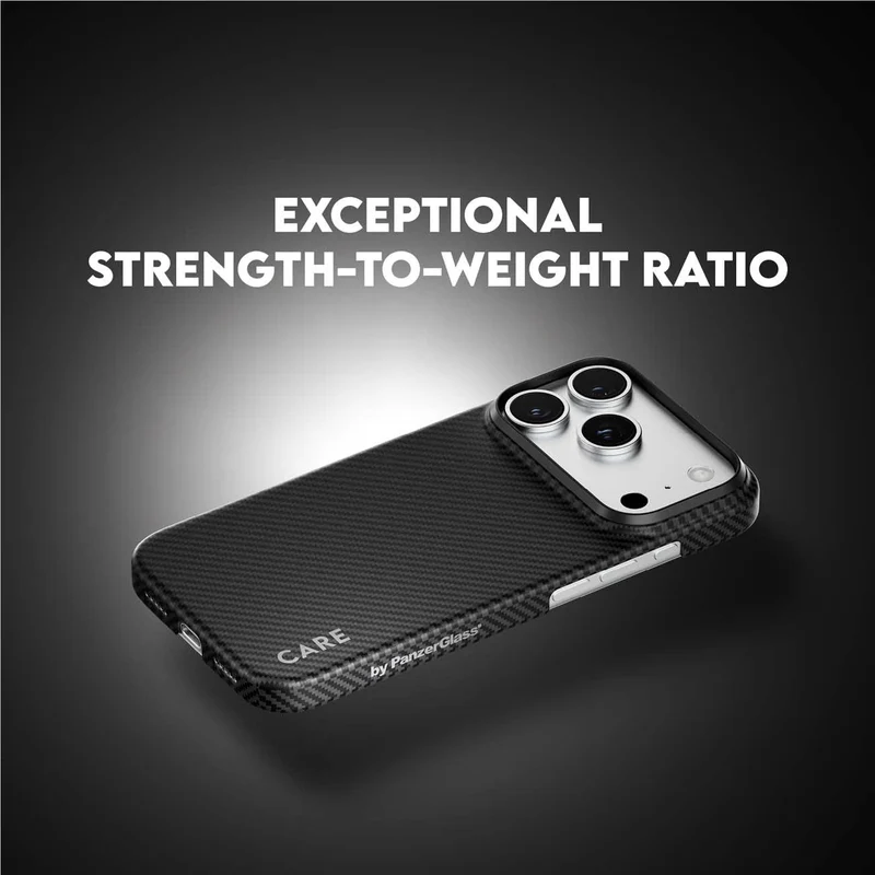 CARE by PanzerGlass Discovery ARAMID Fibre MagSafe Case for iPhone 18 Pro Max/17 Pro Max