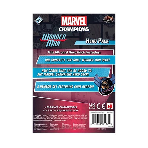 Fantasy Flight Games Marvel Champions LCG Wonder Man Hero Pack