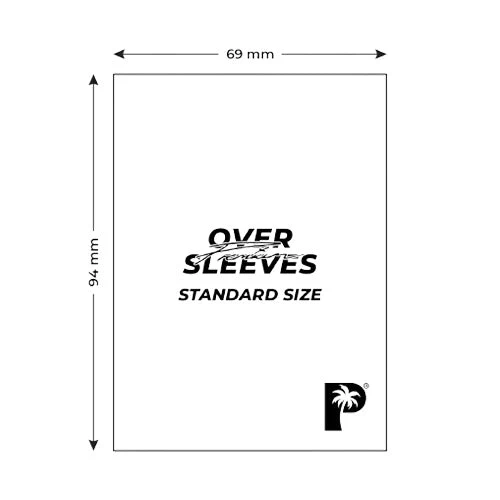 Palms Off Gaming Palms Off Standard Premium Over Sleeves 100pc Matte