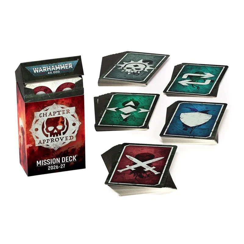 Games Workshop Warhammer 40K Chapter Approved 2026-2027 Mission Deck